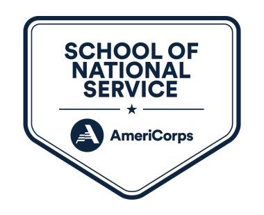 Americorps Schools of National Service Badge